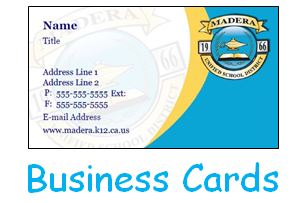 Business Card Request Form 